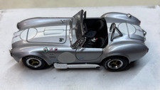 1:43 Kyosho 1965 Shelby Cobra 427 S/C SILVER MUSEUM COLLECTION LOOSE