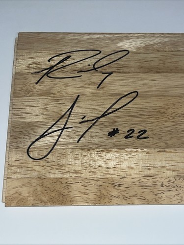 Signed Floorboard By Unknown Player - Picture 2 of 3