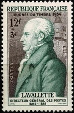 S59194 FRANCE 1954 MNH Timbre Jour 1v Y&T #969