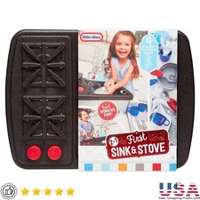 Kids Pretend Play Sink Stove Kitchen Appliance 13 Accessories Cooking Fun New