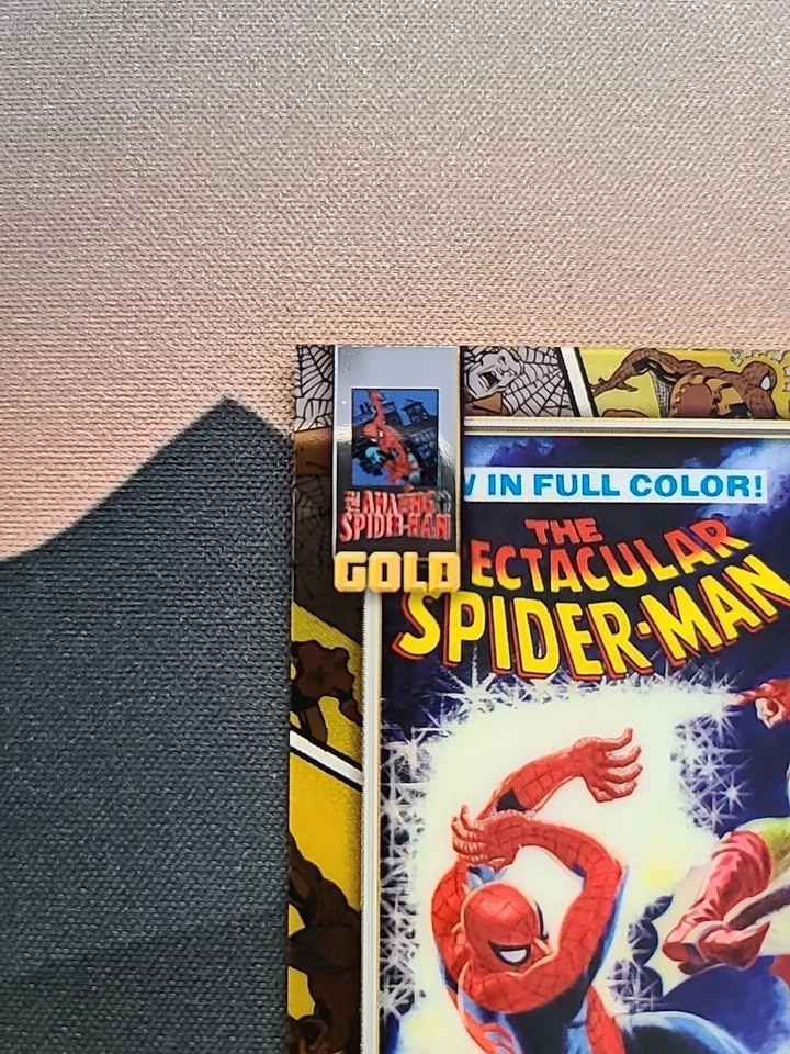 2024 Topps Cromo Marvel Spider-Man #SG-2 Oro Espectacular Spider-Man #2 SP 🔥 Foto 2 de 4