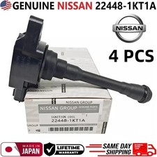 4pc New Genuine Nissan Ignition Coils For 2007-2015 Nissan Infiniti 22448-1ktia