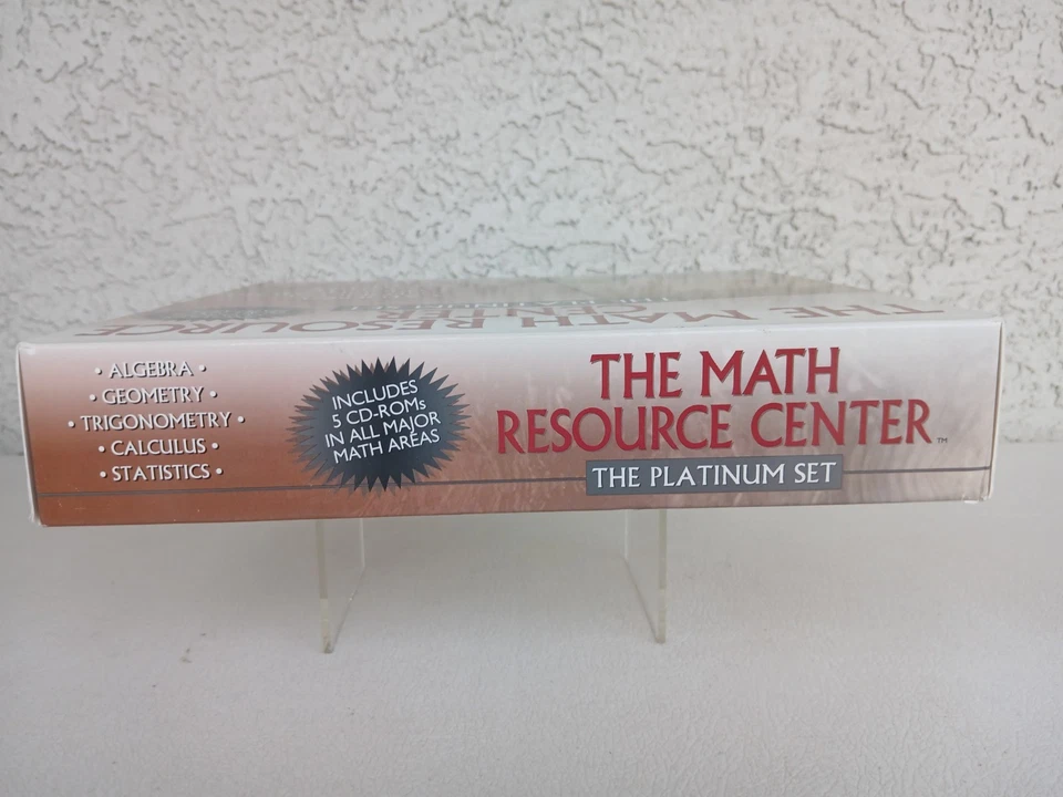 Math Resource Center Platinum Set New Complete Vintage 1996 - Image 4 of 4