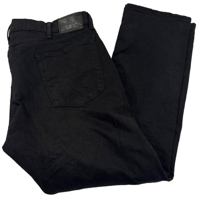 Polo Ralph Lauren Jeans 40x30 Black Sullivan Slim Fit Preppy Denim Retro Casual