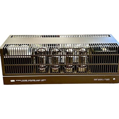 Vtg Luxman A3600 Tube Stereo Power Amplifier Rare W/ 2 Spare Tubes Japan Auth