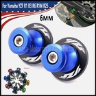 M6 Accessories Swingarm Spools Slider Stand Screws For Yamaha YZF R1 R3 R6 R7