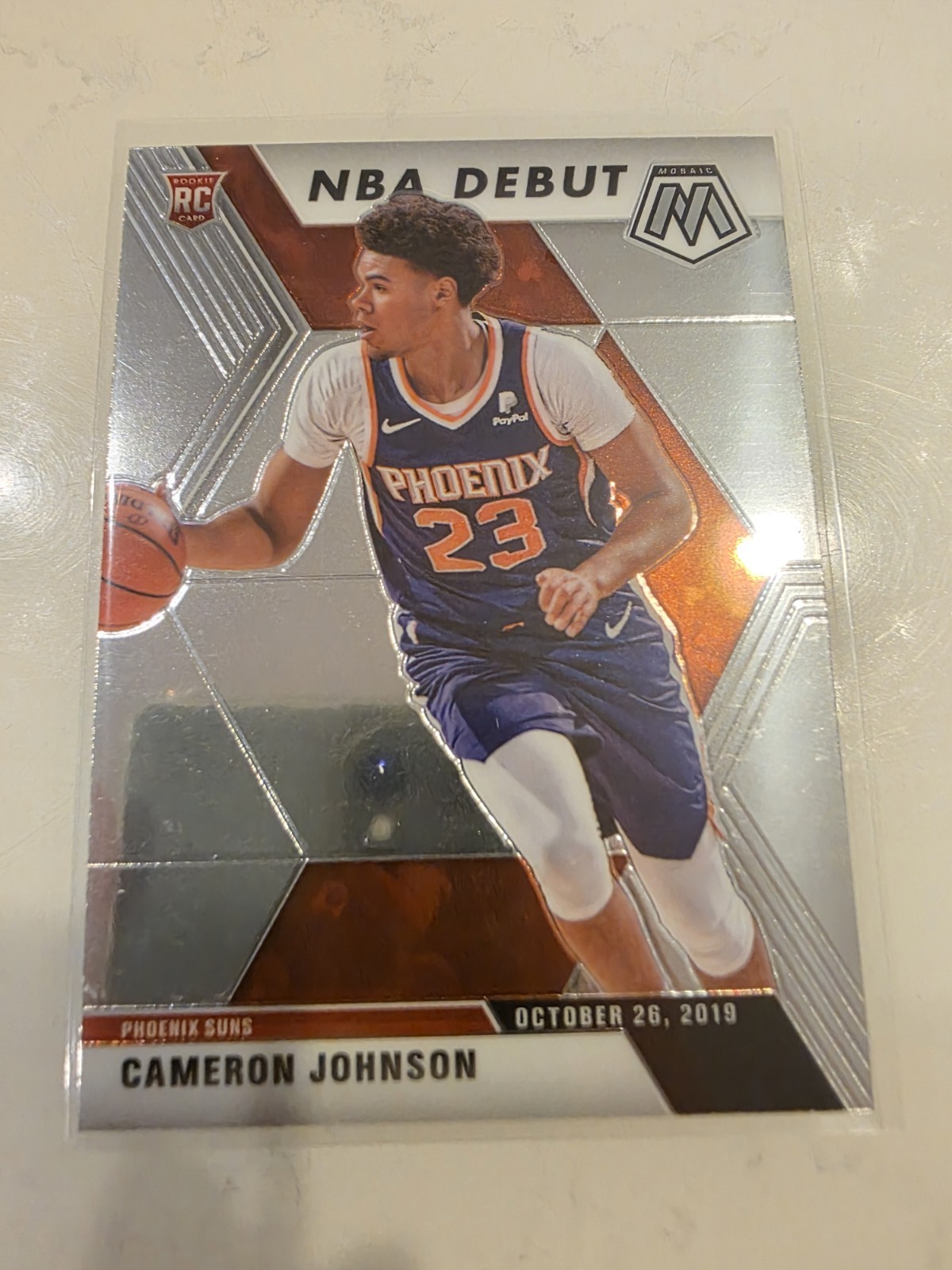 2019 Panini Mosaic Cameron Johnson Rookie 265 MINT