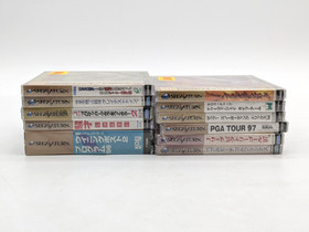 Assorted Sega Saturn Sports & Racing Japanese Video Game Discs Lot of 11