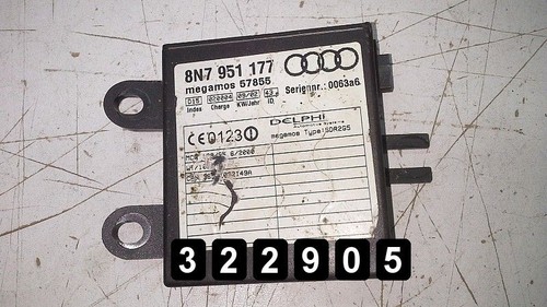 AUDI A4 STEUERGERÄT STEUERGERÄT 8N7951177 ORIGINAL BJ 2002