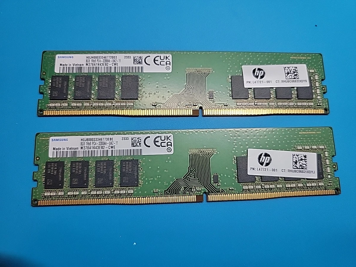 Samsung DDR4 SDRAM Memory (RAM) 2 Modules for sale | eBay