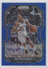 2020-21 Panini Prizm Blue Shimmer Prizm /35 Bryn Forbes #232 0p9s