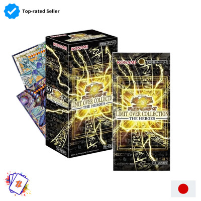 Yu-Gi-Oh! Limit Over Collection THE HEROES Sealed Box FULL ART!