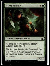 Rivals of Ixalan #132 Hardy Veteran