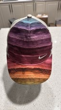 Nike Multi-Colored Trucker Hat SnapBack Cap - Youth - Rainbow