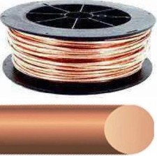 NEW SOUTHWIRE 8 AWG 8 X 500' SPOOL BARE SOLID COPPER GROUND WIRE BARE8S0L500