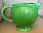 1930s Vintage Fiestaware Green Ice Pitcher