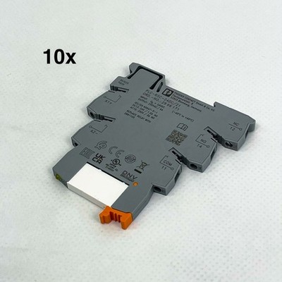 Phoenix Contact PLC-RSC- 24DC/21, Interface Relais 10 Pack, Output 250VAC / 6A,