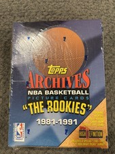 1992-93 Topps Archives Basketball The Rookies 1981-1991 Factory Sealed Box