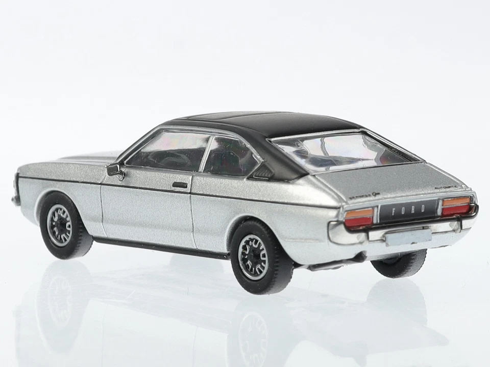 Ford Granada MK I Coupe 1974 silver model car Premium-ClassiXXs 1:87 - Image 3 of 4