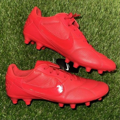 Nike Premier 3 FG Fire Red Soccer Cleats Mens Size 8 HM0265-600