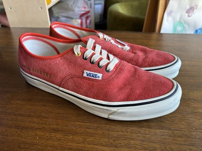 Vans Vault X Julian Klincewicz OG Authentic LX  Cherry Tomato  size 13