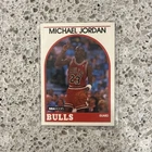 1989-90 NBA Hoops Basketball Michael Jordan card# 200