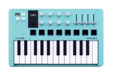 Arturia MiniLab 3-25 Key USB MIDI Keyboard Controller With 8 Multi-Color Drum...