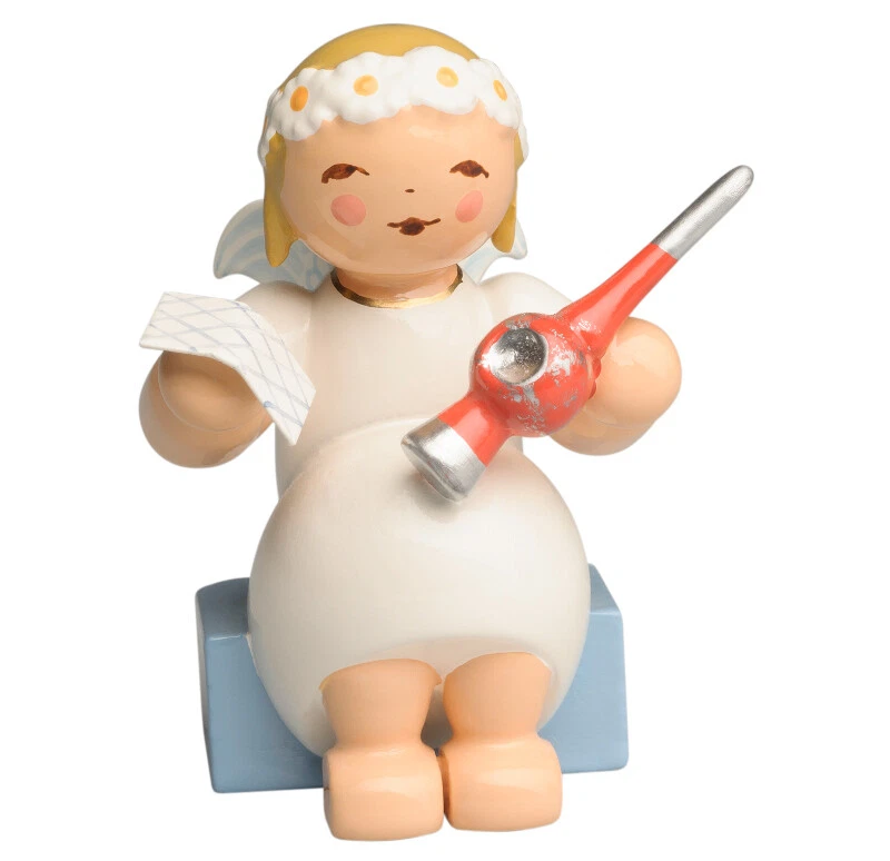 Wendt & Kühn Margeritenengel mit Christbaumspitze Engel - Neuheit 2020 Neu - Bild 1 von 1