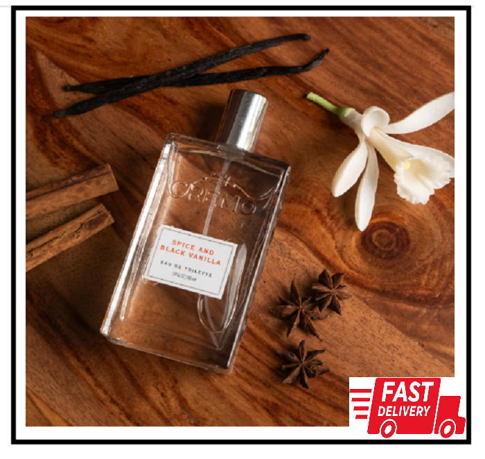 Cremo Spice & Black Vanilla Cologne Spray Tobacco and Black Vanilla, 3.4 Fl  Oz