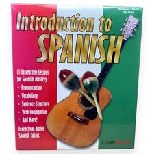 COMPUWORKS Introduction To Spanish 1997 IBM GT Interactive Windows 95/3.1 NOS