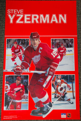 Steve Yzerman 5-SHOT (1989) Detroit Red Wings NHL Starline Hockey