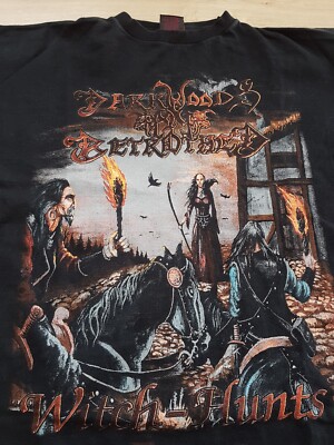 Darkwoods My Betrothed - T-Shirt XL- RAR PRINT 1999 Black Metal, Darkthrone 
