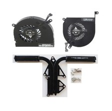 Apple Macbook Pro 15" A1286 KSB0505HB Notebook CPU Fans  Heatsink - Genuine OEM