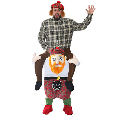 SCHOTTLAND KOSTÜM PICK ME UP + TAM O SHANTER NEUHEIT LUSTIG PARTY