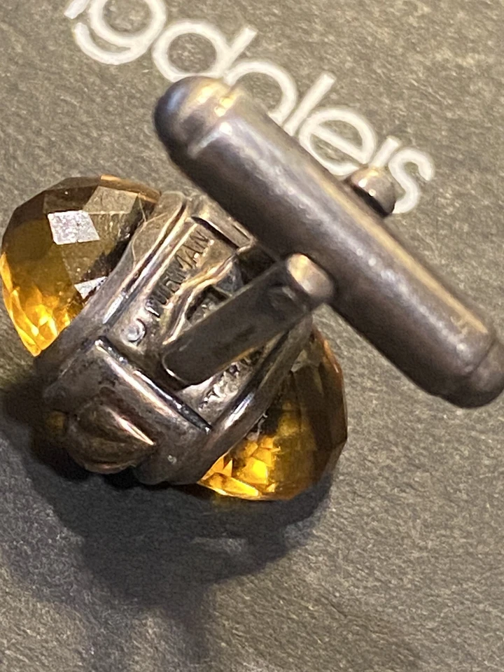 GEMELOS DAVID YURMAN STONE ORO 14k plata esterlina muy raros Foto 4 de 4