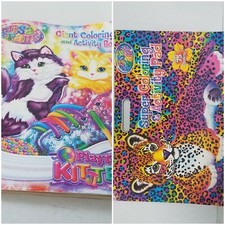 Lisa Frank Lot of 2 coloring and activity boo...