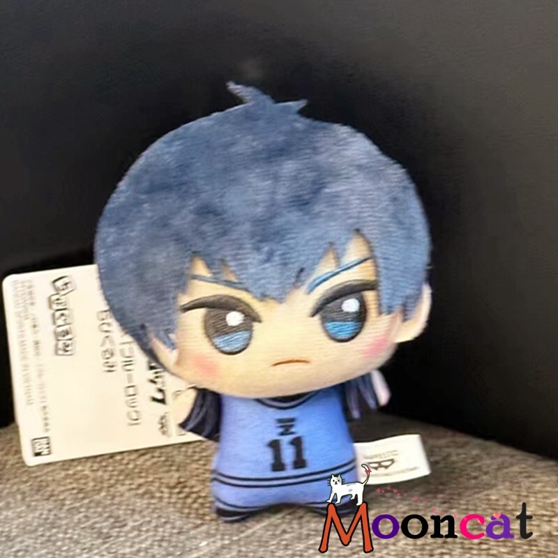 11cm BLUE LOCK Isagi Yoichi Peluche Muñeca Llavero Colgante Juguete Anime