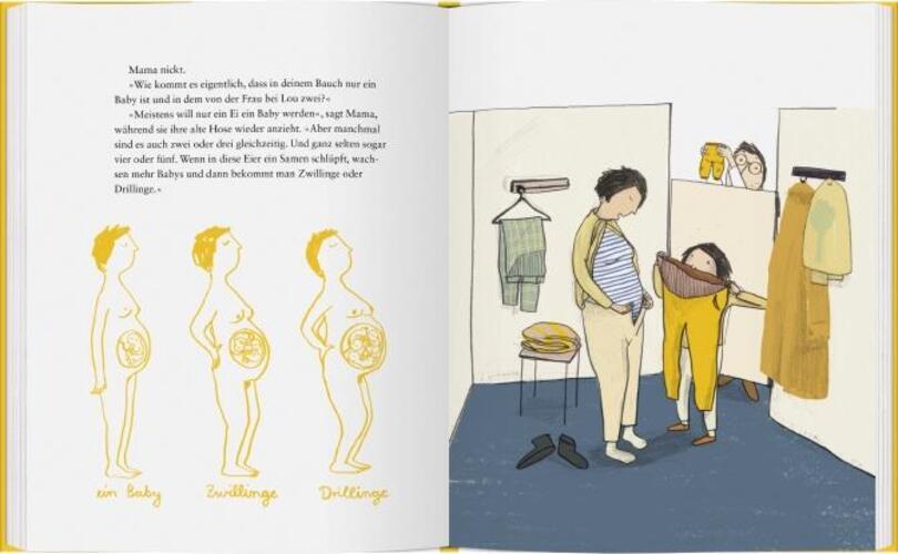 Thumbnail - Schokostreuselgroß | Bette Westera | Ein Baby In Mamas Bauch | Buch |