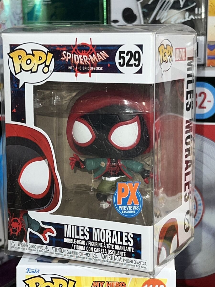 Funko Pop! Marvel Spider Man- Miles Morales 4” Figure #529 Funko Pop! Marvel Spider Man- Miles Morales 4” Figure #529
