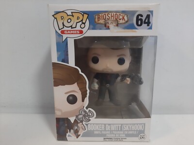 Funko Pop Vinyl Figure - Bioshock - Booker DeWitt (Skyhook) # 64