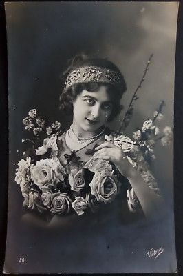 RPPC Original-Postkarte aus der Victoria-Publikation um 1910-20, Fotogelatinesil