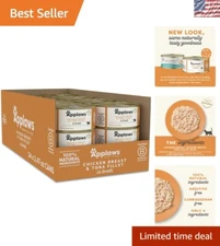 Protein-Packed Natural Cat Food in Broth - Chicken & Tuna, 2.47oz Cans, 24 Count