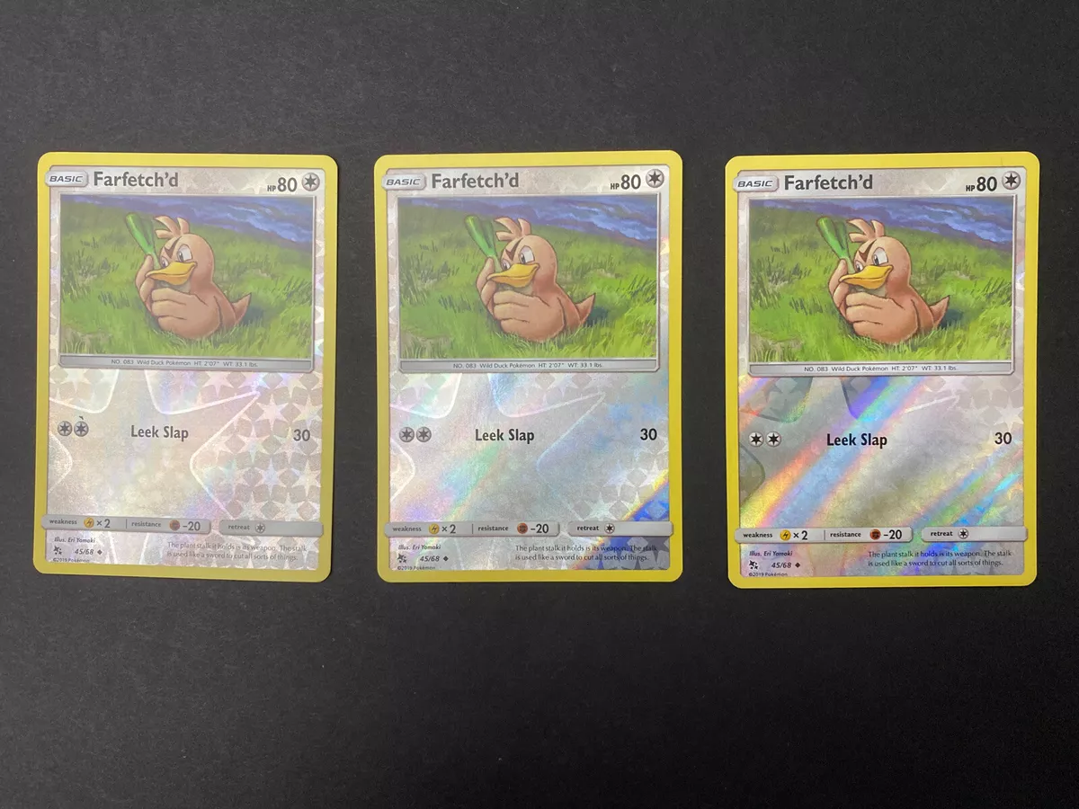 45/68 Farfetch'd, Uncommon Reverse Holo Card