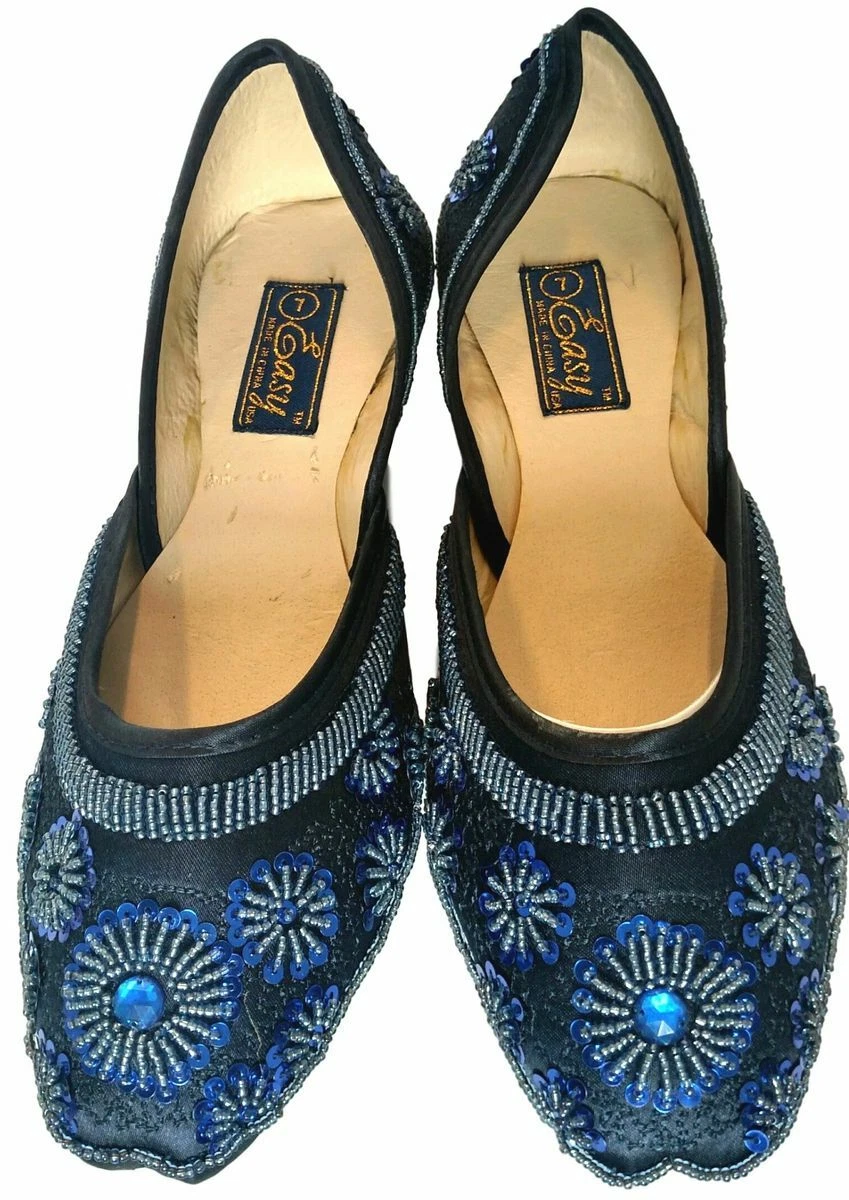 Blue khussa best sale