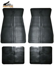 New 1973-1981 Chevrolet Camaro Pontiac Firebird Floor Mat Set - Black