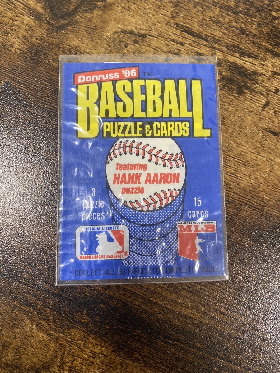 1986 Donruss Baseball Wax Pack - Jose Canseco RC - Fred 1986 Donruss Baseball Wax Pack - Jose Canseco RC - Fred
