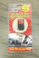 Jupiter Jack Universal Car Radio Speakerphone 2009 As Seen on TV New Sealed