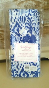 lilly pulitzer crib sheet