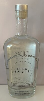 Free Spirits Non Alcoholic GIN 750 Ml MOCKTAILS ZERO ALCOHOL EX:02/25 SEALED