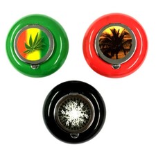 3er Set Posacenere Tascabile IN Viaggio Borsette Portacenere Posacenere